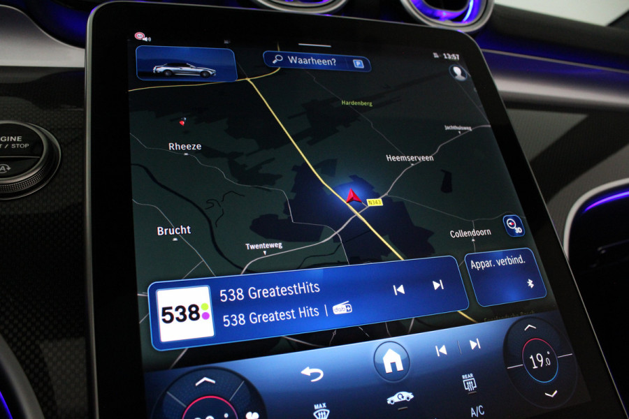 Mercedes-Benz CLE Cabriolet 200 AMG Line > Night-pakket/Graphite Grey/High Performance LED