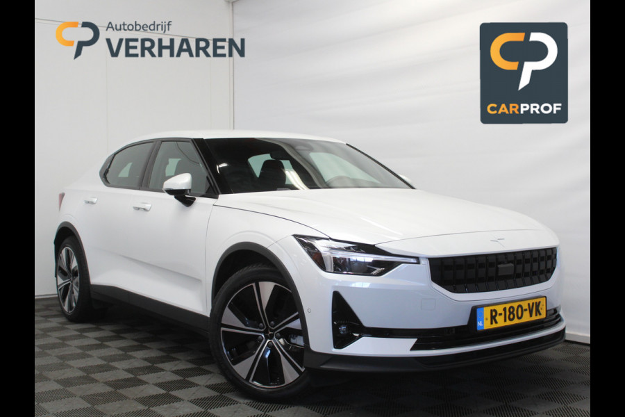 Polestar 2 Standard Range Single Motor 69 kWh PILOTPACK | CARPLAY | 360CAMERA | ADAPCRUISE | WEGKLAPTRHAAK | LMV19 | CLIMATE | STOELVERW |