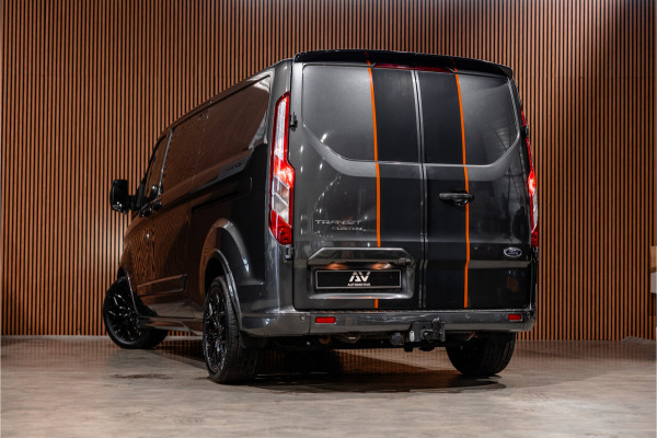 Ford Transit Custom 320 2.0 TDCI 185 PK L2H1 Sport | L+R Schuifdeur | ACC | Elek stoelen | Standkachel | CarPlay | Camera | Navigatie | Trekhaak | Inrichting | Nieuwe APK