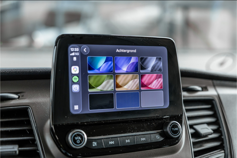 Ford Transit Custom 320 2.0 TDCI 185 PK L2H1 Sport | L+R Schuifdeur | ACC | Elek stoelen | Standkachel | CarPlay | Camera | Navigatie | Trekhaak | Inrichting | Nieuwe APK