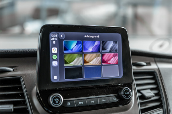 Ford Transit Custom 320 2.0 TDCI 185 PK L2H1 Sport | L+R Schuifdeur | ACC | Elek stoelen | Standkachel | CarPlay | Camera | Navigatie | Trekhaak | Inrichting | Nieuwe APK