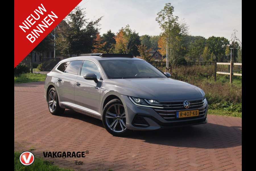 Volkswagen Arteon Shooting Brake 1.4 TSI eHybrid R-Line Business+ | Panoramadak | Trekhaak | Camera | Apple Carplay | Sfeerverlichting |