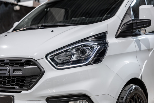 Ford Transit Custom 300 2.0 TDCI | Raptor Edition | CarPlay | Camera | Stoelverwarming | Trekhaak | Stoelverwarming | Airco | 3-Zitter | Nieuwe APK
