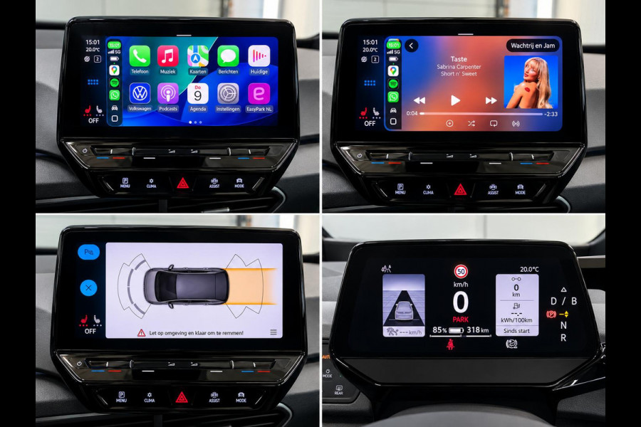 Volkswagen ID.3 Pro 62 kWh 204pk Navi Wireless CarPlay PDC VA Full LED Ambient Stoel Stuurverwarming SOH 92%