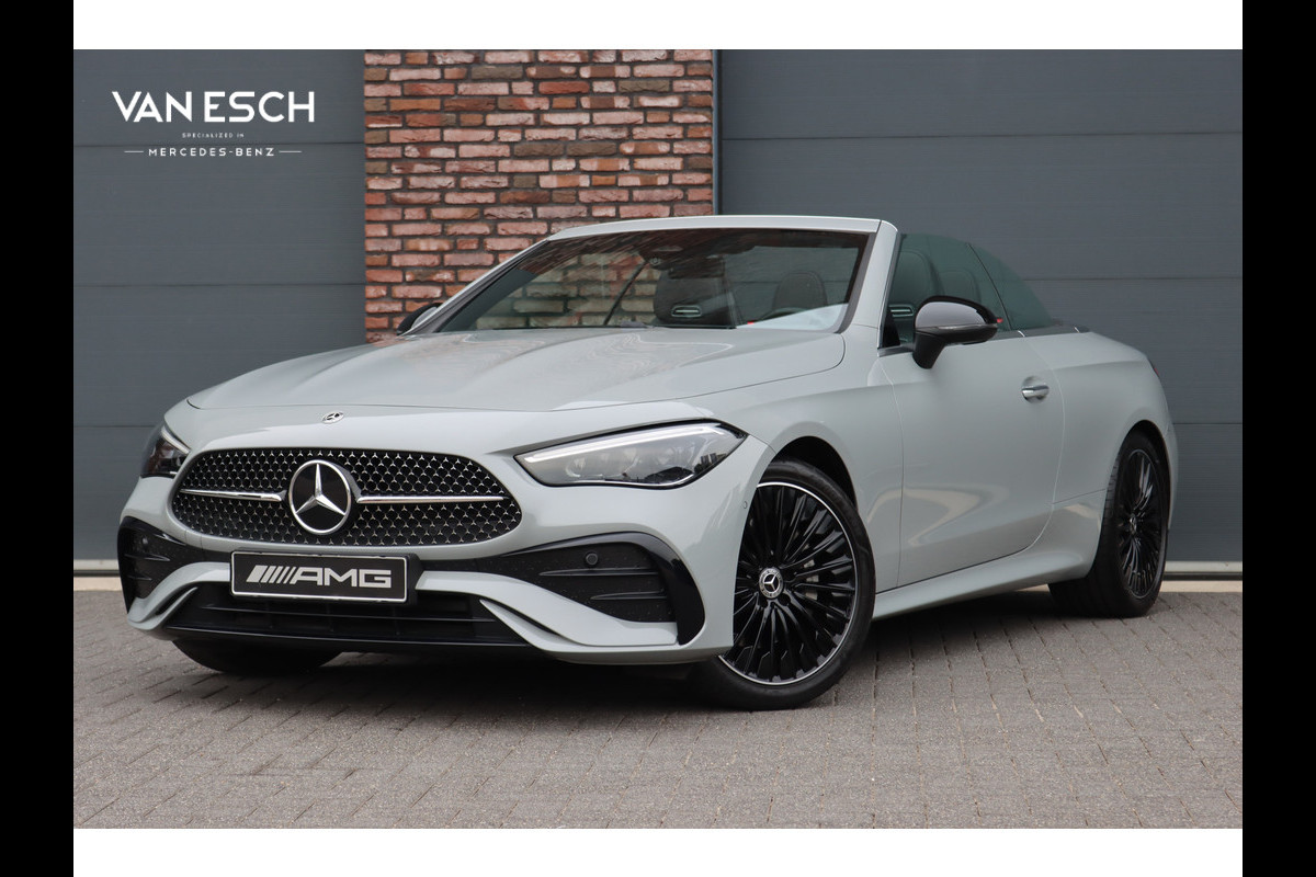 Mercedes-Benz CLE Cabriolet 200 AMG Line | Distronic | Airscarf | Memory | Burmester | Keyless Go | Cabriocomfortpakket | Verwarmd Stuurwiel | Camera |