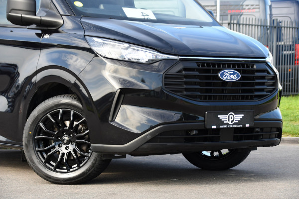 Ford Transit Custom 300 2.0 TDCI L1H1 Black Edition Cruise, Camera, Carplay, LED, 136pk, Automaat, NAVI, Airco, Multimedia, Uniek!
