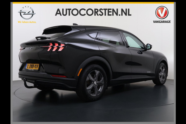 Ford Mustang Mach-E RWD 75kWh SOH 95% Adap.Cruise B&O®-Hifi Leder+Memory Trekhaak Stoel+Stuurverwarming Elek.Stoelen Navi Pdc Keyless Android Auto Apple Carplay Elek.Achterklep Lmv 18" DAB Bluetooth Led 1e Eigenaar Dealeronderhouden Origineel Nederlandse Auto