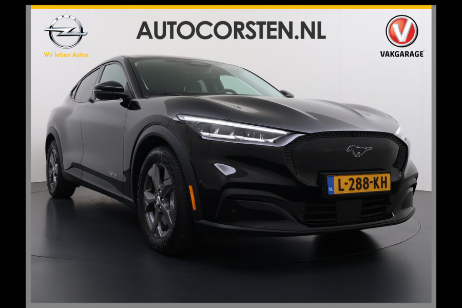 Ford Mustang Mach-E RWD 75kWh SOH 95% Adap.Cruise B&O®-Hifi Leder+Memory Trekhaak Stoel+Stuurverwarming Elek.Stoelen Navi Pdc Keyless Android Auto Apple Carplay Elek.Achterklep Lmv 18" DAB Bluetooth Led 1e Eigenaar Dealeronderhouden Origineel Nederlandse Auto