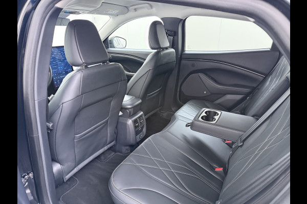 Ford Mustang Mach-E RWD 75kWh SOH 95% Adap.Cruise B&O®-Hifi Leder+Memory Trekhaak Stoel+Stuurverwarming Elek.Stoelen Navi Pdc Keyless Android Auto Apple Carplay Elek.Achterklep Lmv 18" DAB Bluetooth Led 1e Eigenaar Dealeronderhouden Origineel Nederlandse Auto