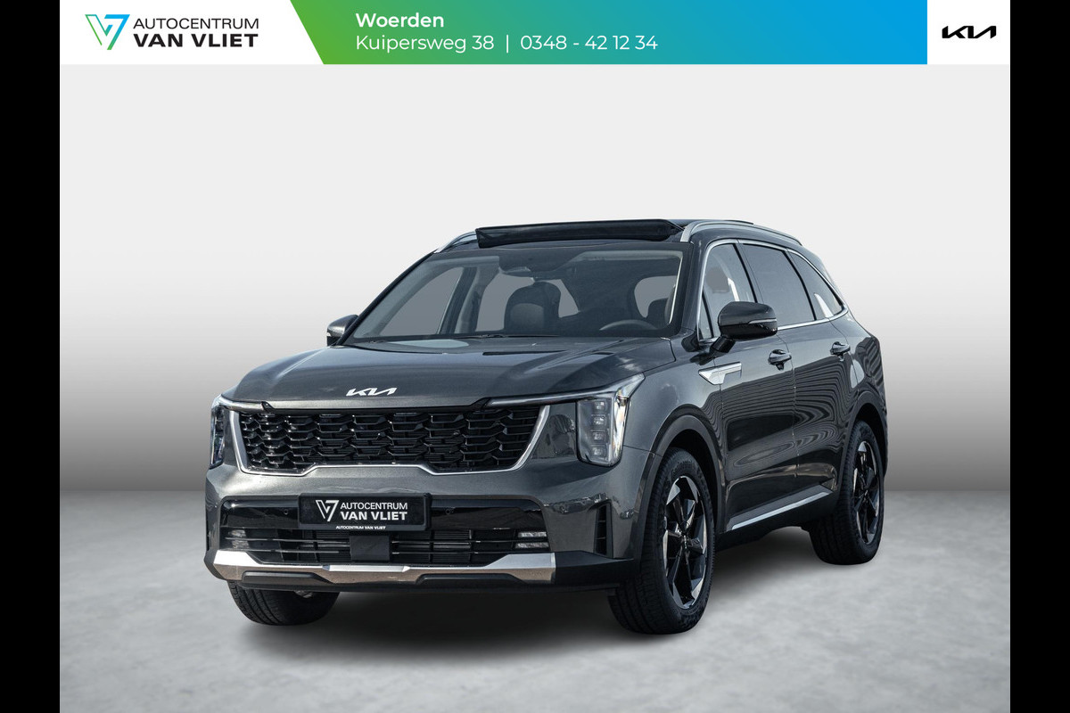 Kia Sorento 1.6 T-GDi Plug-in Hybrid 4WD DynamicPlusLine 7p | Actieprijs* | Navi. | Clima. | Adapt. Cruise. | Stoel&Stuur Verwarming | Dodehoekassistentie | Bose Sound System