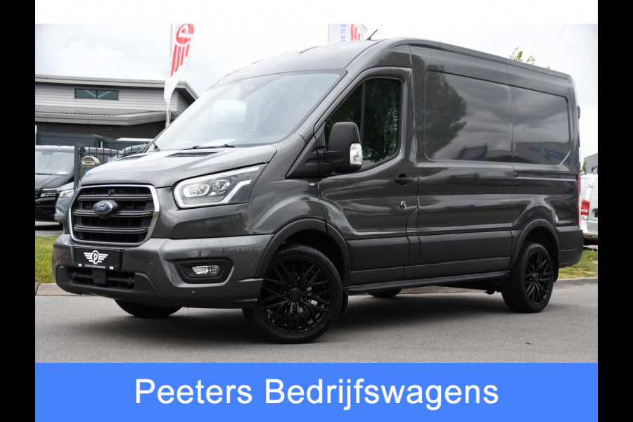 Ford Transit 350 2.0 TDCI L2H2 Limited PB Edition Cruise, Camera, Carplay, Xenon, 185pk, Multimedia, Automaat, Trekhaak, Betimmering, Uniek!