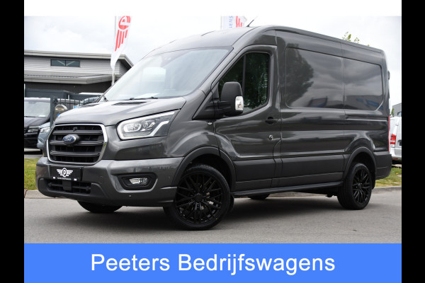 Ford Transit 350 2.0 TDCI L2H2 Limited PB Edition Cruise, Camera, Carplay, Xenon, 185pk, Multimedia, Automaat, Trekhaak, Betimmering, Uniek!
