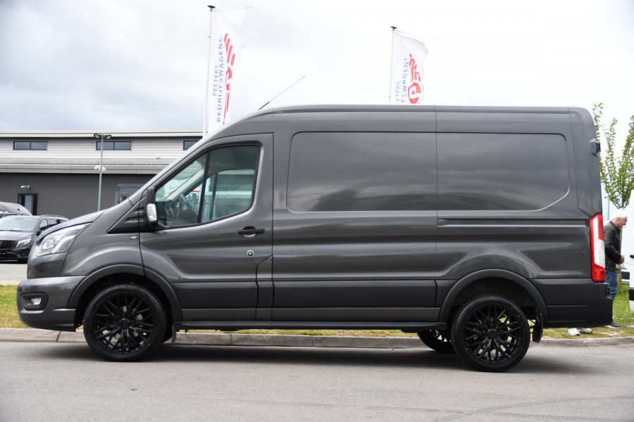 Ford Transit 350 2.0 TDCI L2H2 Limited PB Edition Cruise, Camera, Carplay, Xenon, 185pk, Multimedia, Automaat, Trekhaak, Betimmering, Uniek!