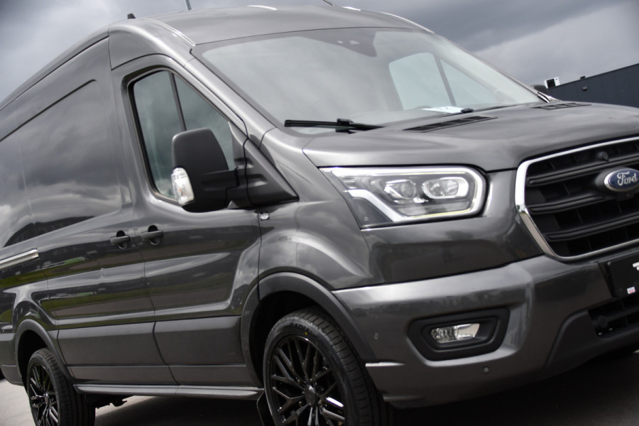 Ford Transit 350 2.0 TDCI L2H2 Limited PB Edition Cruise, Camera, Carplay, Xenon, 185pk, Multimedia, Automaat, Trekhaak, Betimmering, Uniek!