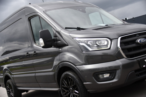 Ford Transit 350 2.0 TDCI L2H2 Limited PB Edition Cruise, Camera, Carplay, Xenon, 185pk, Multimedia, Automaat, Trekhaak, Betimmering, Uniek!