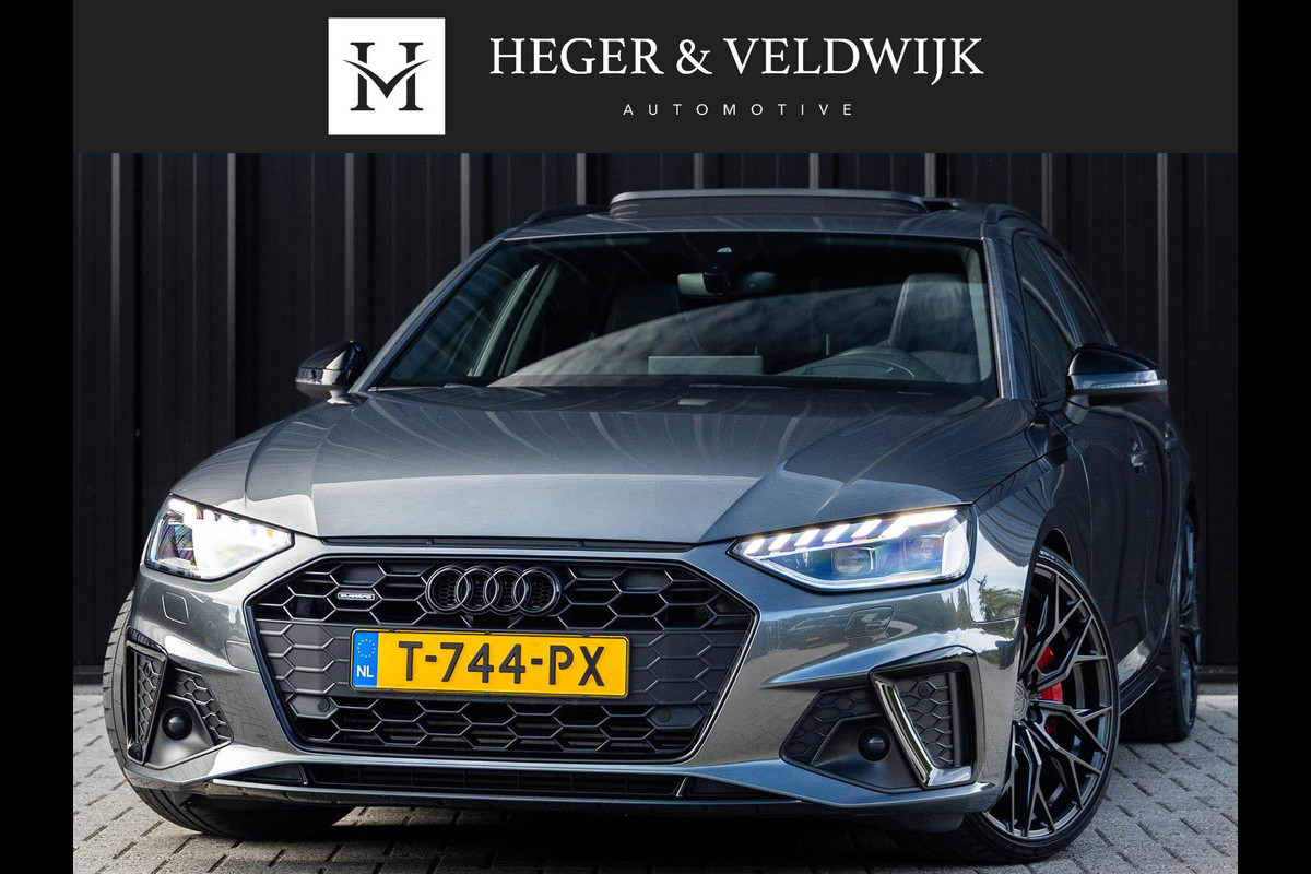 Audi A4 Avant 45 TFSI quattro edition one | B&O 3D Sound | Panorama dak | Matrix led | S Sports Seats | Head-up | Carbon inleg