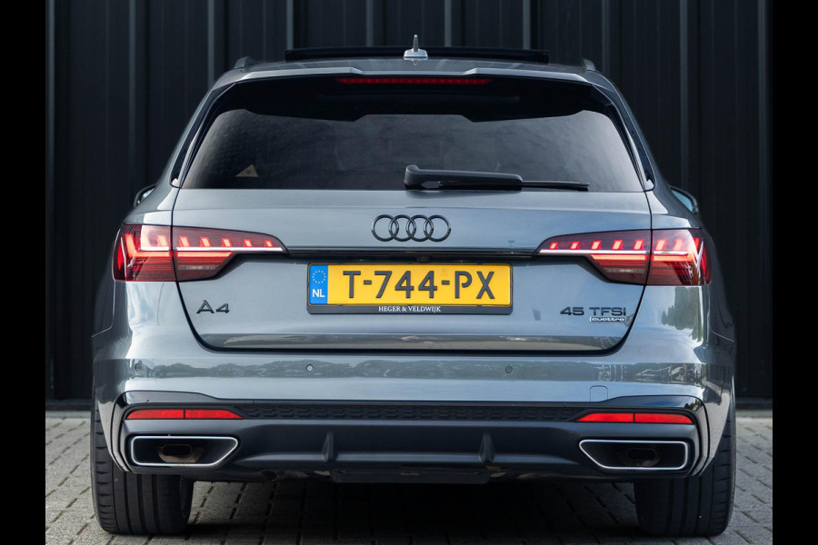Audi A4 Avant 45 TFSI quattro edition one | B&O 3D Sound | Panorama dak | Matrix led | S Sports Seats | Head-up | Carbon inleg
