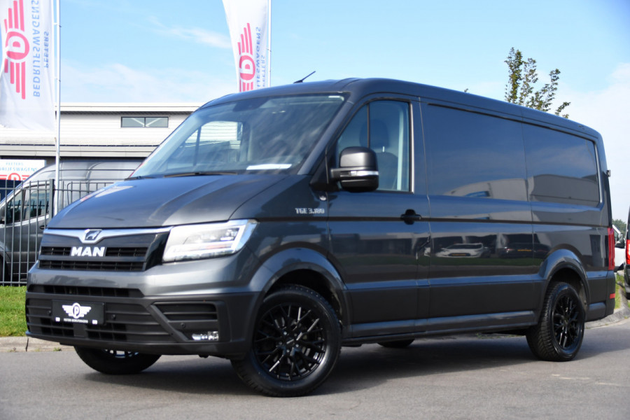 MAN TGE 3.180 35 2.0 L3H2 PB Edition Cruise, Camera, Carplay, LED, 177pk, Automaat, Geveerde stoel, Multimedia, Uniek!