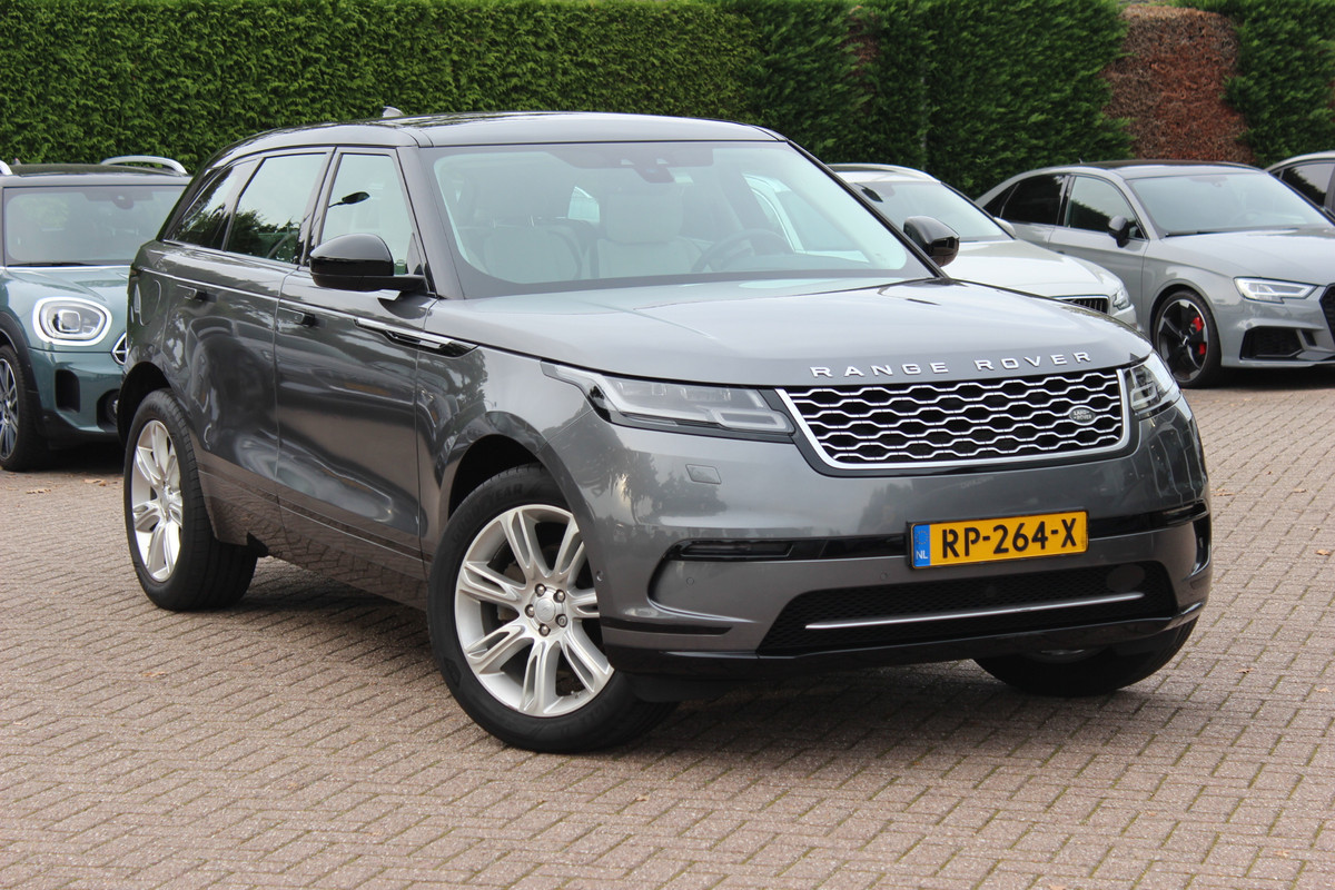 Land Rover Range Rover Velar 2.0 I4 Turbo AWD HSE / Trekhaak / Panoramadak / Camera / Keyless / Leder / 20'' / CarPlay / Matrix LED / Stoelverwarming / DAB / Dodehoek / Cruise Control