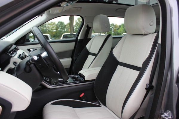 Land Rover Range Rover Velar 2.0 I4 Turbo AWD HSE / Trekhaak / Panoramadak / Camera / Keyless / Leder / 20'' / CarPlay / Matrix LED / Stoelverwarming / DAB / Dodehoek / Cruise Control