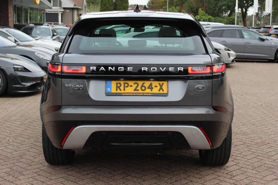 Land Rover Range Rover Velar 2.0 I4 Turbo AWD HSE / Trekhaak / Panoramadak / Camera / Keyless / Leder / 20'' / CarPlay / Matrix LED / Stoelverwarming / DAB / Dodehoek / Cruise Control