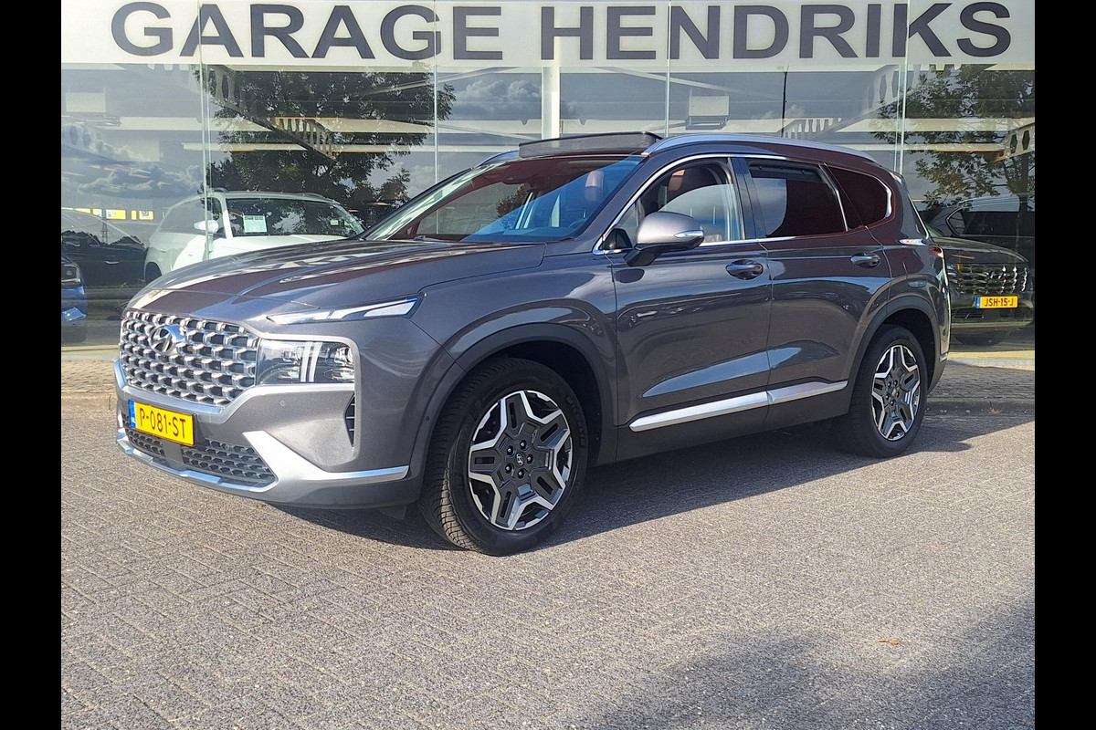 Hyundai Santa Fe 1.6 T-GDI PHEV Premium Sky | SOH: 96,8% | Panorama | Havana-Black Leder | Full LED | 360 Cam | Full Options! |