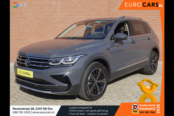 Volkswagen Tiguan 1.5 TSI 150pk DSG Elegance Navigatie Apple Carplay / Android Auto Parkeersensoren Camera Adaptieve Cruise Control Stuur-en stoelverwarming Matrix LED-koplampen Virtual Cockpit Getinte ramen Climate Control ErgoActive stoelen