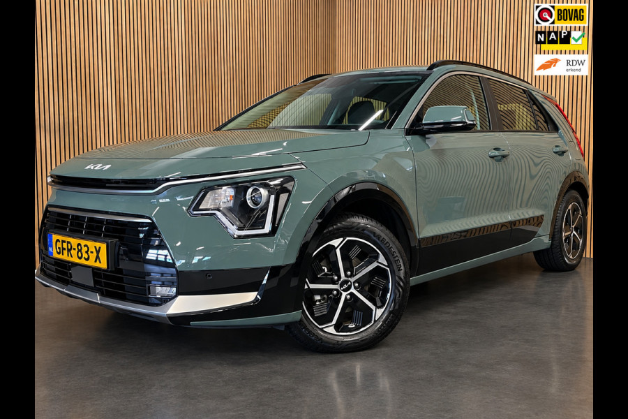 Kia Niro 1.6 GDi Hybrid DynamicLine|AFNEEMBARE TREKHAAK|ALL-SEASON BANDEN|LEDER|ACC|APPLE CARPLAY|CAMERA|NAP|NL-AUTO|1e EIGENAAR|