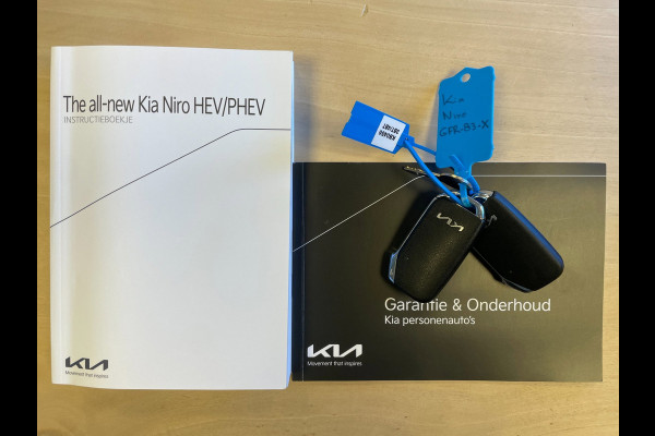 Kia Niro 1.6 GDi Hybrid DynamicLine|AFNEEMBARE TREKHAAK|ALL-SEASON BANDEN|LEDER|ACC|APPLE CARPLAY|CAMERA|NAP|NL-AUTO|1e EIGENAAR|