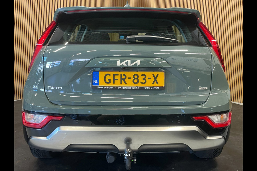 Kia Niro 1.6 GDi Hybrid DynamicLine|AFNEEMBARE TREKHAAK|ALL-SEASON BANDEN|LEDER|ACC|APPLE CARPLAY|CAMERA|NAP|NL-AUTO|1e EIGENAAR|