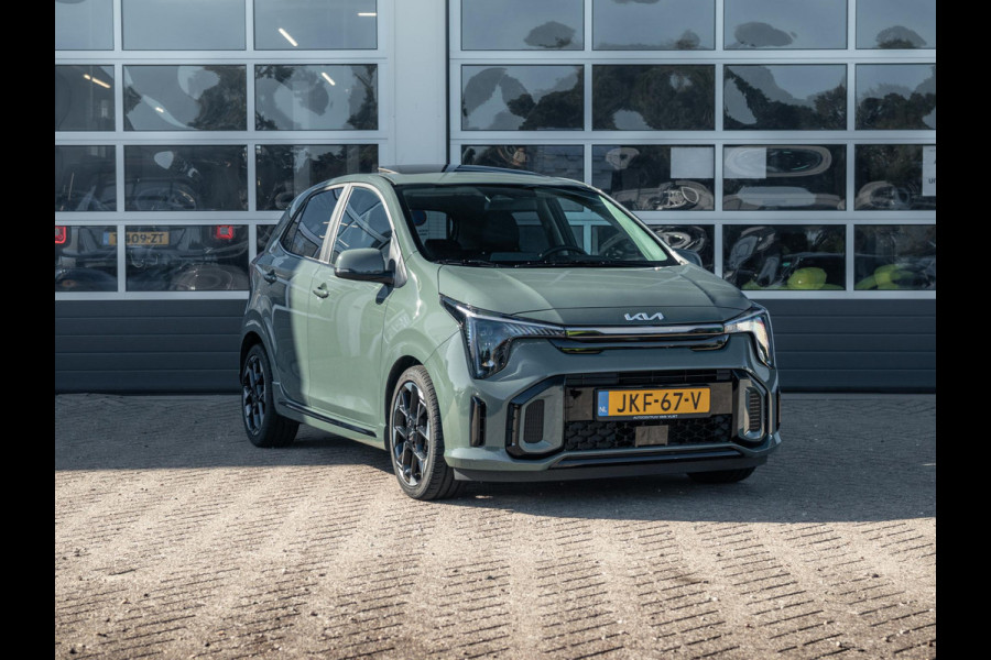 Kia Picanto 1.0 GDi GT-Line 5p. | 5 zits! | Mooie sportieve Picanto | Sunroof | Leder | Stoel & Stuurverwarming