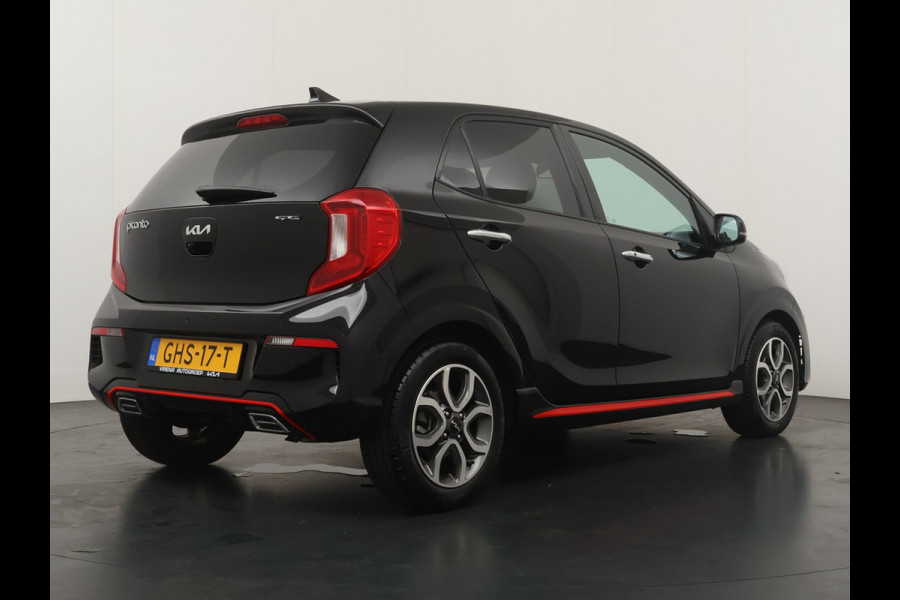 Kia Picanto 1.0 DPi GT-Line Airco - Apple Carlpay/Android Auto - Cruise Control - Climate Control - Navigatie - Achteruitrijcamera - Fabrieksgarantie tot 08-2031