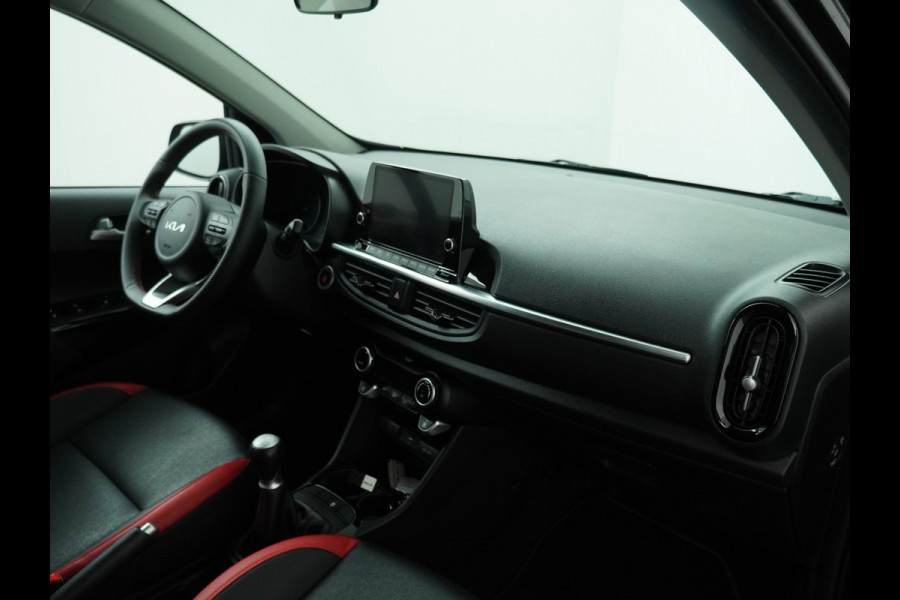 Kia Picanto 1.0 DPi GT-Line Airco - Apple Carlpay/Android Auto - Cruise Control - Climate Control - Navigatie - Achteruitrijcamera - Fabrieksgarantie tot 08-2031