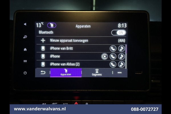 Renault Trafic 2.0 dCi 131pk L2H1 Euro6 Airco | Navigatie | LED | Apple Carplay | Cruisecontrol | Parkeersensoren 2500kg trekvermogen, Bijrijdersbank