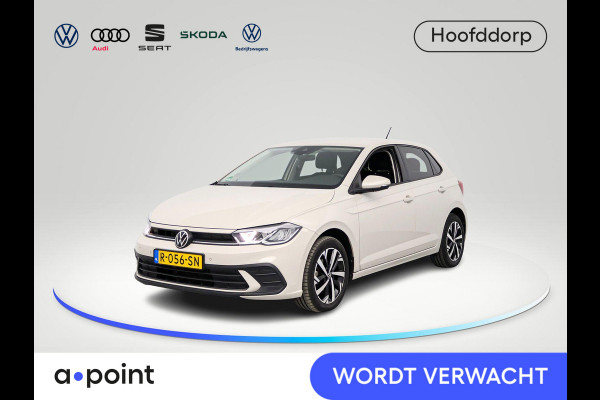 Volkswagen Polo 1.0 TSI Life 95 pk | Navigatie via App | Parkeersensoren | Achteruitrijcamera | Adaptieve cruise control | Stoelverwarming | Lane assist | LED |