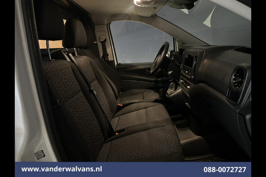 Mercedes-Benz Vito 116 CDI 164pk 2025 Model L2H1 Euro6 Airco | Camera | Navigatie | Cruisecontrol | Stoelverwarming Parkeersensoren, Bijrijdersbank