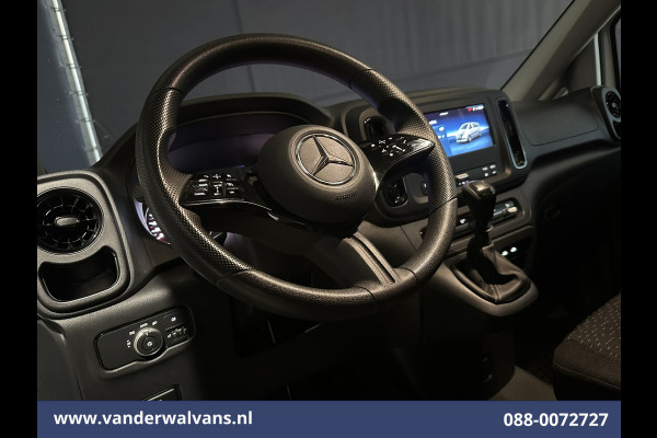 Mercedes-Benz Vito 116 CDI 164pk 2025 Model L2H1 Euro6 Airco | Camera | Navigatie | Cruisecontrol | Stoelverwarming Parkeersensoren, Bijrijdersbank