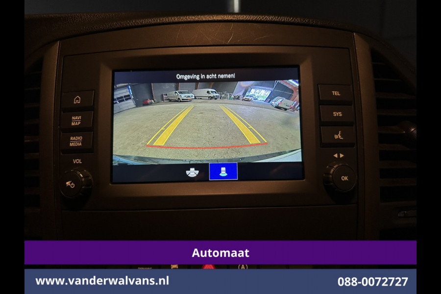 Mercedes-Benz Vito 116 CDI 164pk 9G-Tronic Automaat L3H1 Euro6 Airco | Camera | Navigatie | Cruisecontrol | Apple Carplay Android Auto, Stoelverwarming, Parkeersensoren, Bijrijdersbank