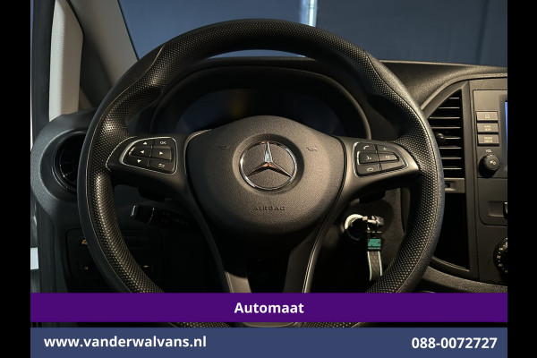 Mercedes-Benz Vito 116 CDI 164pk 9G-Tronic Automaat L3H1 Euro6 Airco | Camera | Navigatie | Cruisecontrol | Apple Carplay Android Auto, Stoelverwarming, Parkeersensoren, Bijrijdersbank