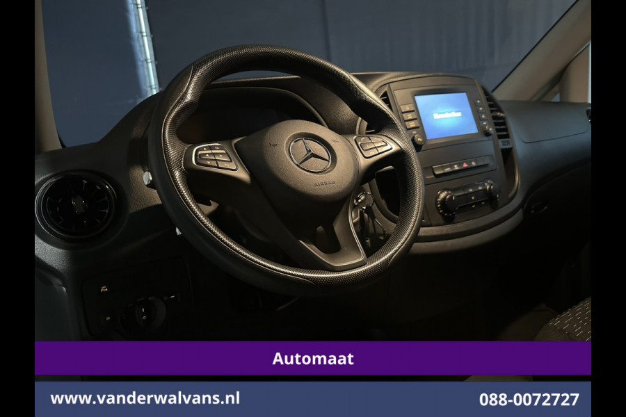 Mercedes-Benz Vito 116 CDI 164pk 9G-Tronic Automaat L3H1 Euro6 Airco | Camera | Navigatie | Cruisecontrol | Apple Carplay Android Auto, Stoelverwarming, Parkeersensoren, Bijrijdersbank