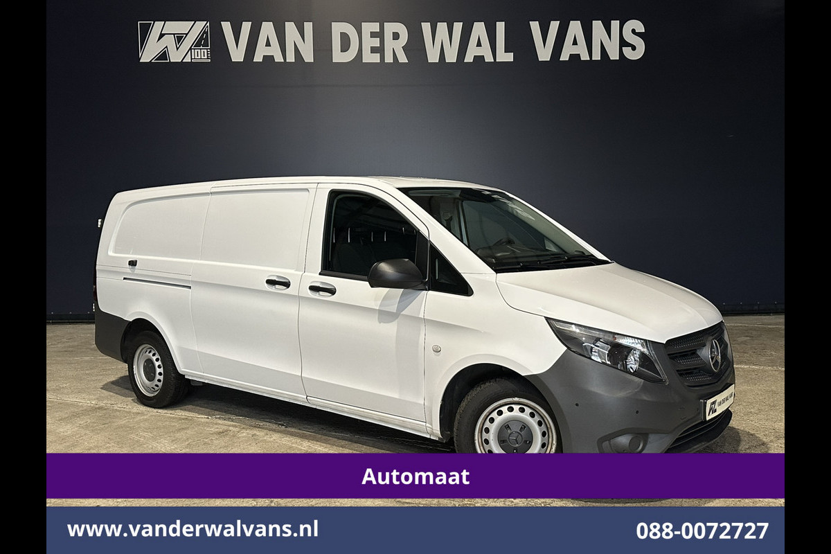 Mercedes-Benz Vito 116 CDI 164pk 9G-Tronic Automaat L3H1 Euro6 Airco | Camera | Navigatie | Cruisecontrol | Apple Carplay Android Auto, Stoelverwarming, Parkeersensoren, Bijrijdersbank