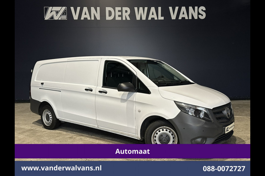Mercedes-Benz Vito 116 CDI 164pk 9G-Tronic Automaat L3H1 Euro6 Airco | Camera | Navigatie | Cruisecontrol | Apple Carplay Android Auto, Stoelverwarming, Parkeersensoren, Bijrijdersbank