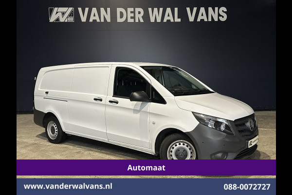 Mercedes-Benz Vito 116 CDI 164pk 9G-Tronic Automaat L3H1 Euro6 Airco | Camera | Navigatie | Cruisecontrol | Apple Carplay Android Auto, Stoelverwarming, Parkeersensoren, Bijrijdersbank