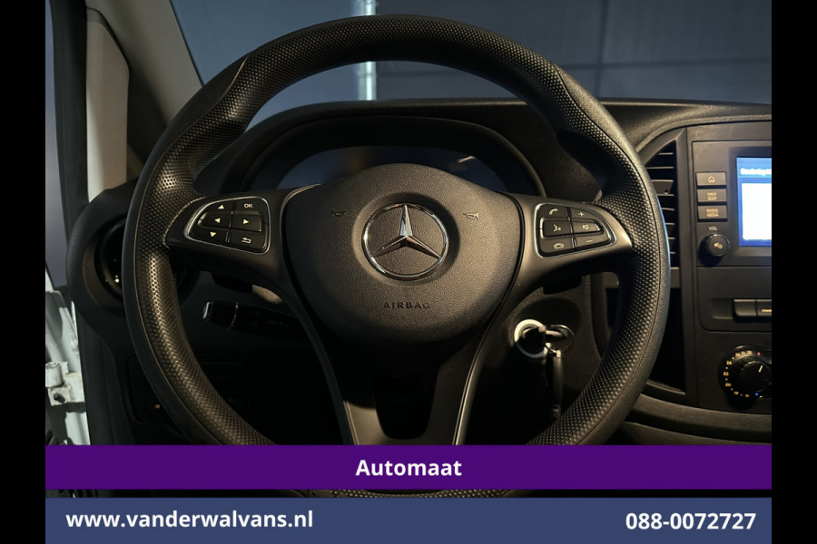 Mercedes-Benz Vito 116 CDI 164pk 9G-Tronic Automaat L3H1 Euro6 Airco | Camera | Navigatie | Cruisecontrol | Apple Carplay Android Auto, Stoelverwarming, Parkeersensoren, Bijrijdersbank