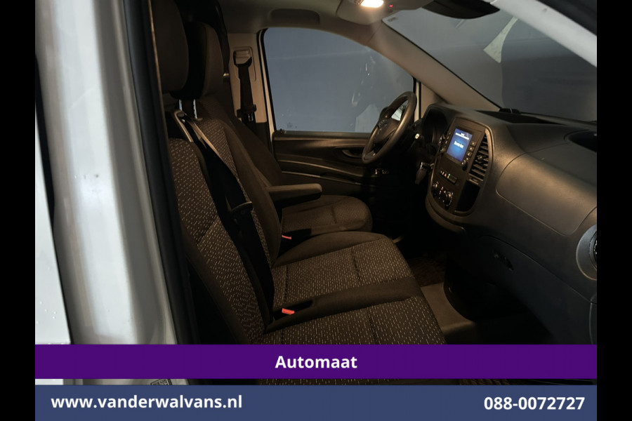 Mercedes-Benz Vito 116 CDI 164pk 9G-Tronic Automaat L3H1 Euro6 Airco | Camera | Navigatie | Cruisecontrol | Apple Carplay Android Auto, Stoelverwarming, Parkeersensoren, Bijrijdersbank