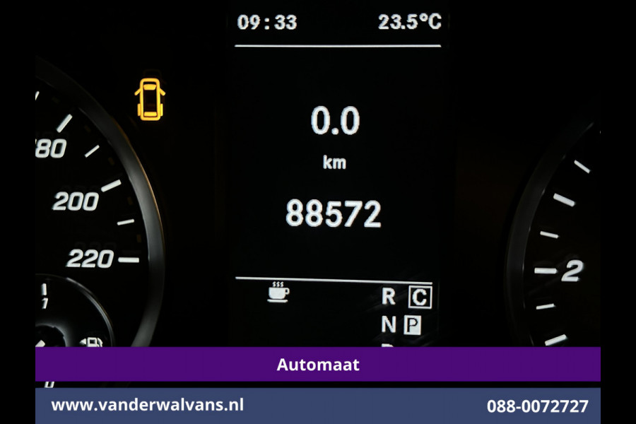 Mercedes-Benz Vito 116 CDI 164pk 9G-Tronic Automaat L3H1 Euro6 Airco | Camera | Navigatie | Cruisecontrol | Apple Carplay Android Auto, Stoelverwarming, Parkeersensoren, Bijrijdersbank
