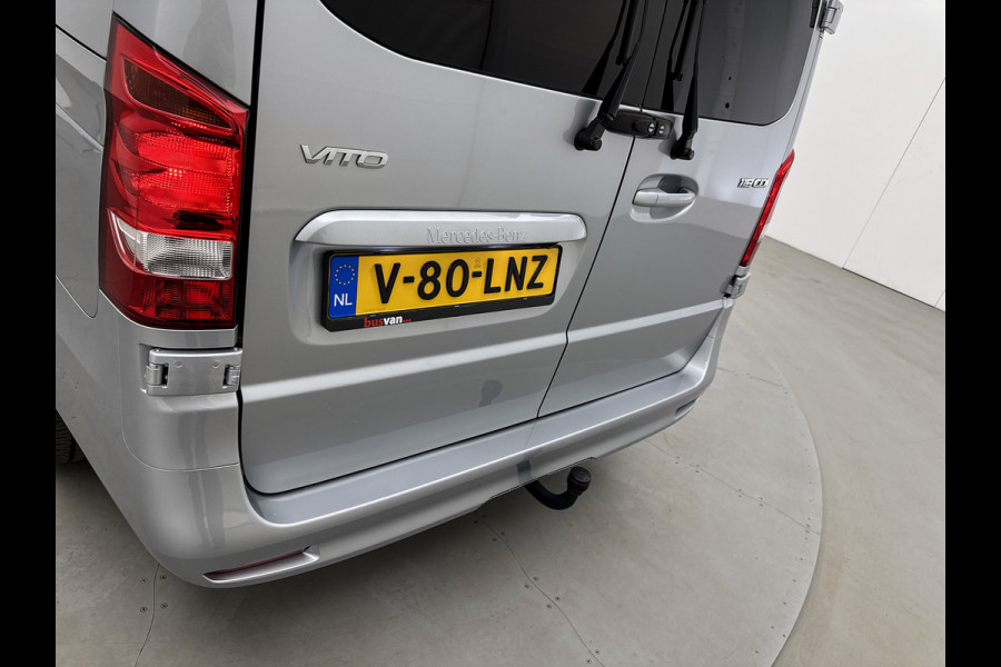 Mercedes-Benz Vito 119 CDI Pro DC Extra lang 19 Inch Lichtmetaal Dubbele cabine Sidebars Dubbele Schuifdeur Multibeam LED Trekhaak Achteruitrijcame