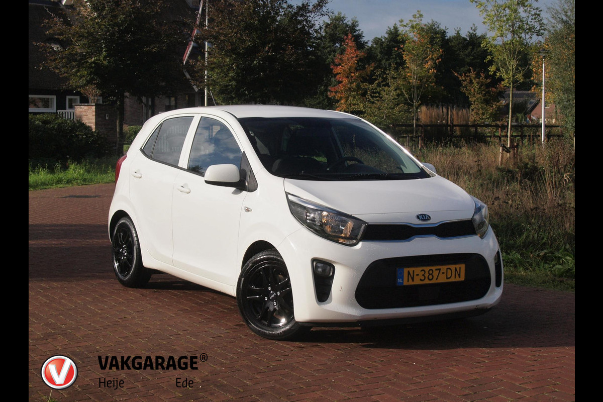 Kia Picanto 1.0 DPi ComfortLine 5p | 5 Persoons | Airco | Cruise Control | Zwarte Velgen | NL-Auto |