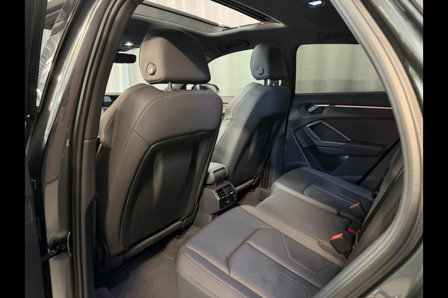 Audi Q3 Sportback 45 TFSI e S Edition 20"/B&O/Panoramadak/Leder/Matrix LED/Dodehoek/Adaptieve cruise/Sfeerverlichting/Camera/Elektrische klep