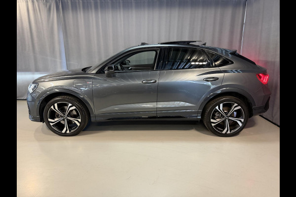 Audi Q3 Sportback 45 TFSI e S Edition 20"/B&O/Panoramadak/Leder/Matrix LED/Dodehoek/Adaptieve cruise/Sfeerverlichting/Camera/Elektrische klep